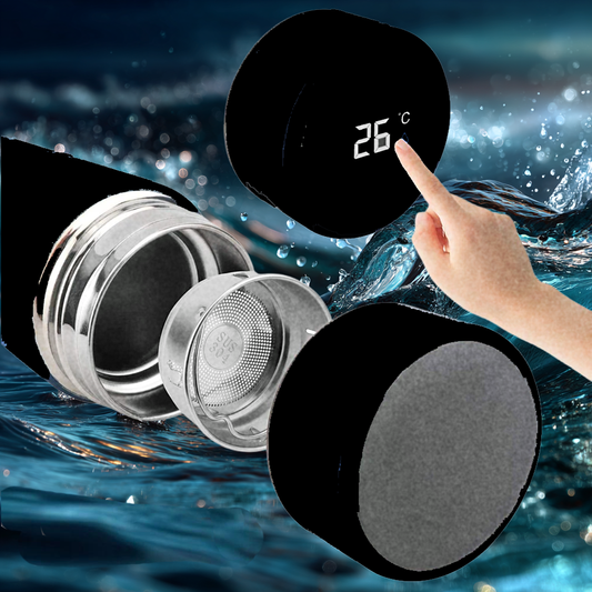 Garrafa Térmica Inteligente 500ml com Display LED